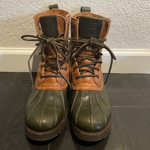 Frye Veronica Duck Boots Women’s 8.5 Forest Green